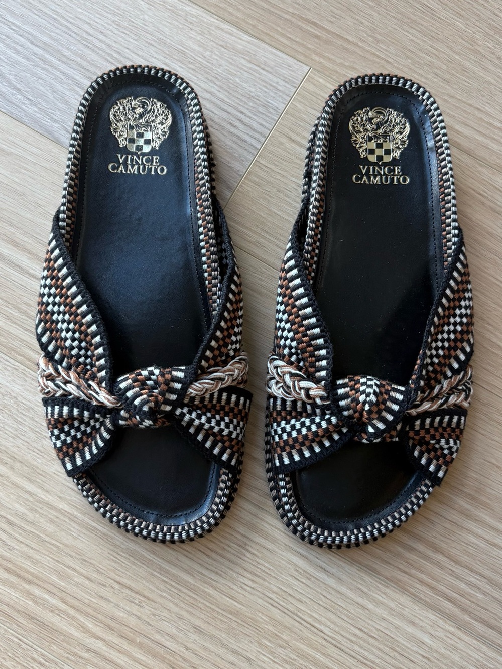 Knotted Slide Sandals